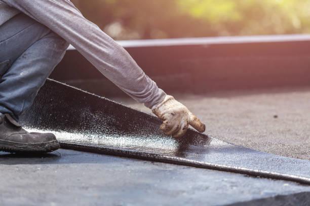 Professional Exterior Waterproofing technician working in Elmore, OH